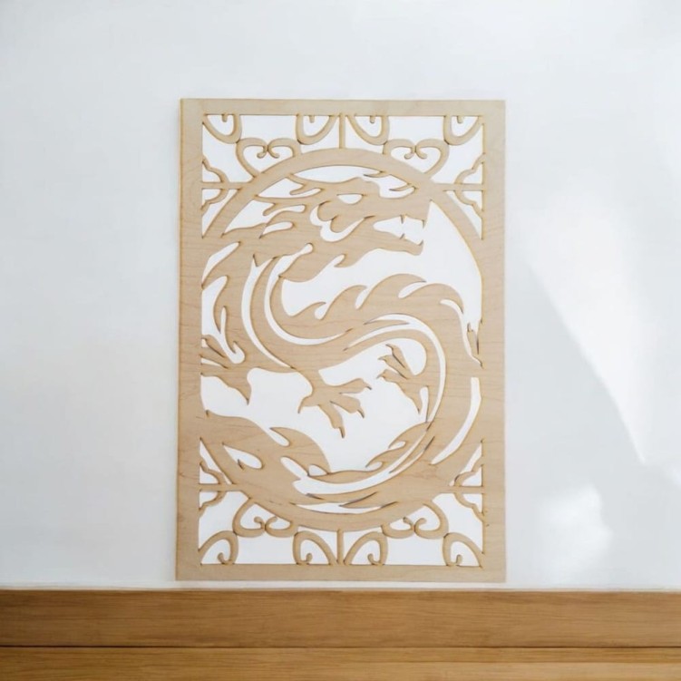 Ażurowy panel dekoracyjny 40x59cm dekoracja ścienna Na Wymiar