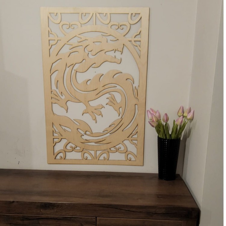 Ażurowy panel dekoracyjny 40x59cm dekoracja ścienna Na Wymiar