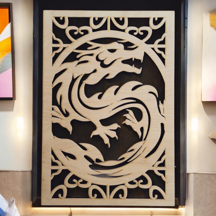 Ażurowy panel dekoracyjny 40x59cm dekoracja ścienna Na Wymiar