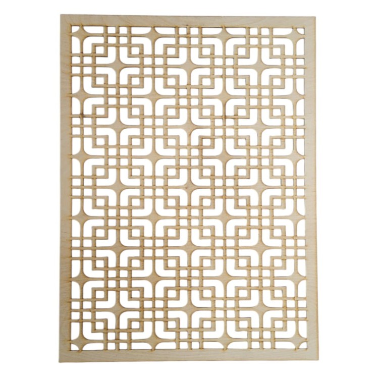 Płyta ażurowa drewniana do Wnętrz maskownica panel 44 x 59 cm na Wymiar