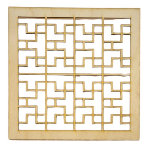Panel dekoracyjny ażurowy Podkładka dekoracyjna 20 x 20 cm na wymiar