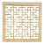 Panel dekoracyjny ażurowy Podkładka dekoracyjna 20 x 20 cm na wymiar