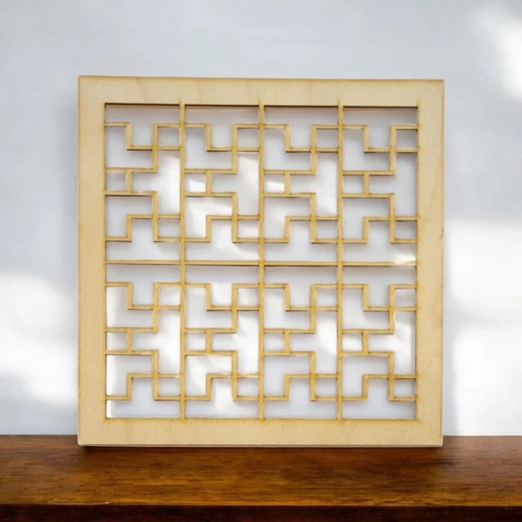 Panel dekoracyjny ażurowy Podkładka dekoracyjna 20 x 20 cm na wymiar