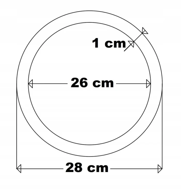 Obręcz 28 cm