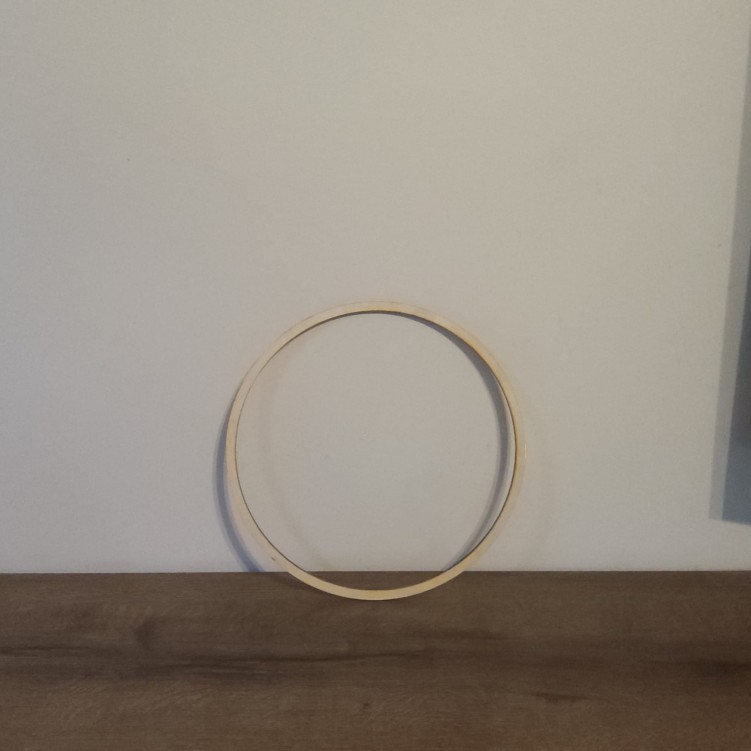 Obręcz okrągła drewniana 32 cm baza do makramy łapacza snów sklejka 5 mm