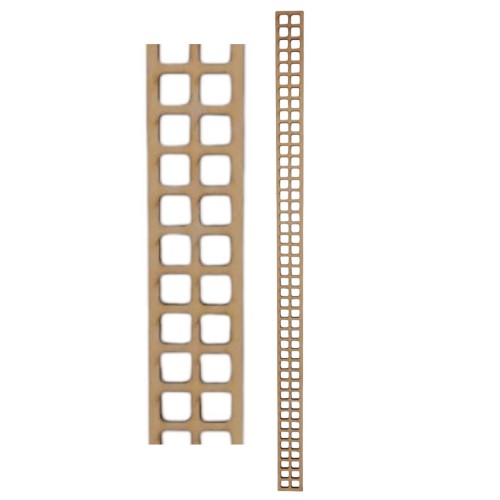 Nowoczesna listwa ozdobna 89 x 5 cm dekor ażurowy wzór 1002 sklejka 5mm