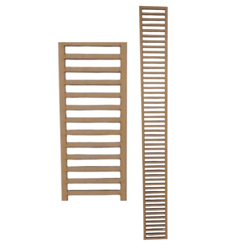 Listwa ażurowa 89 x 10 cm maskownica wnęk, ścian, wzór 933 sklejka 5 mm