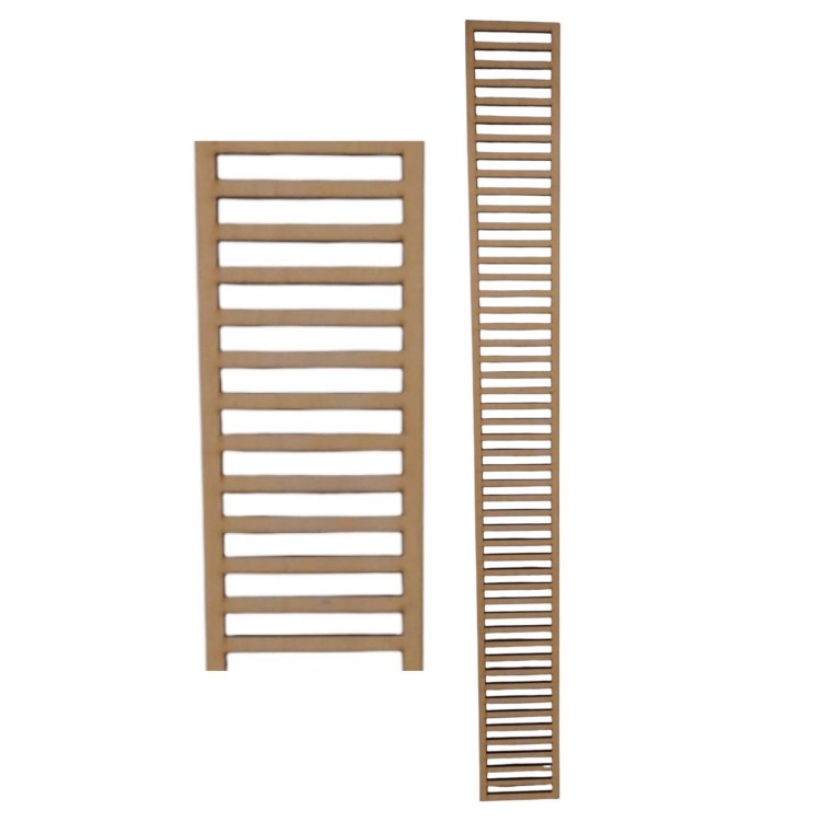 Listwa ażurowa 89 x 10 cm maskownica wnęk, ścian, wzór 933 sklejka 5 mm