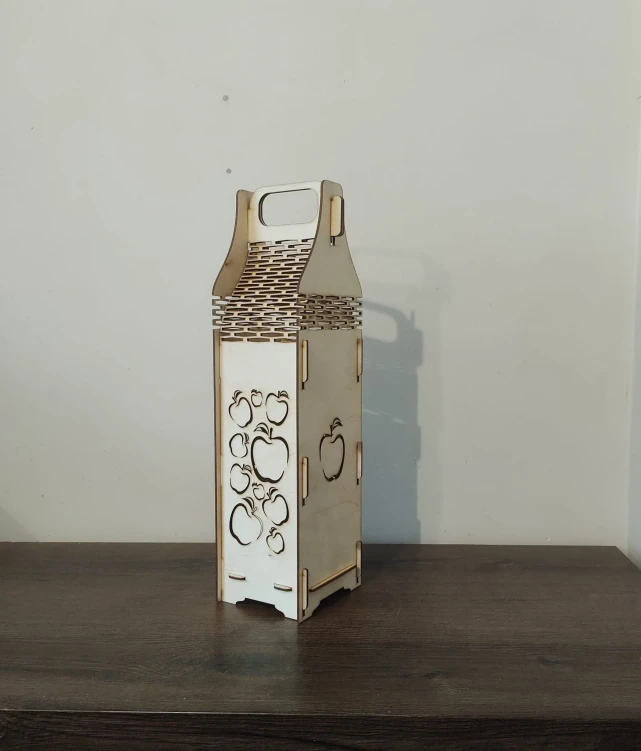 Pudełko na whisky wino drewniane idealne na prezent butelka 1,5 l