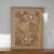 Baza do koszyka ażurowa prostokątna wzór kwiatowy hafciarski 20x15 cm