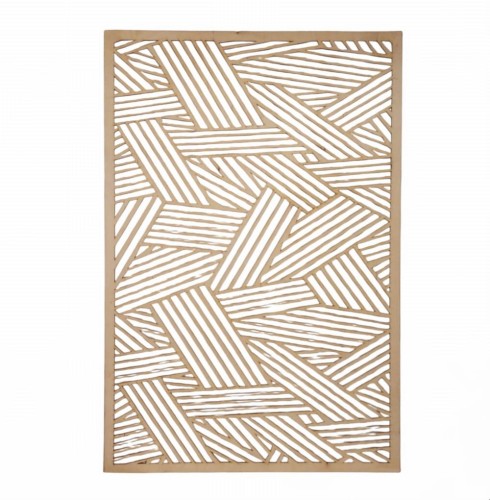 Płyta ażurowa drewniana wzór geometryczny 19 maskownica 89x59 cm gr 3mm