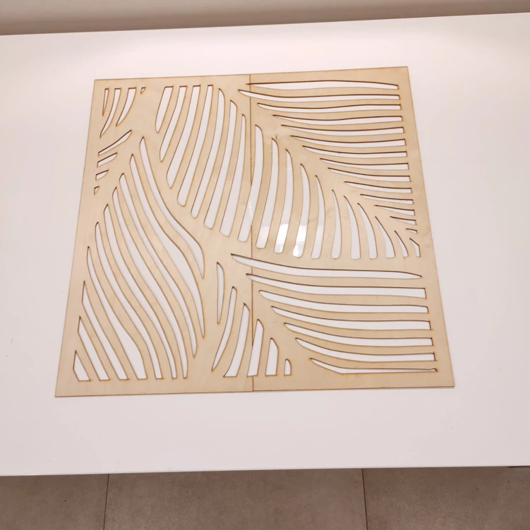 Pamel ażurowy maskownica 65 x 65 cm  wzór 106 sklejka 3 mm