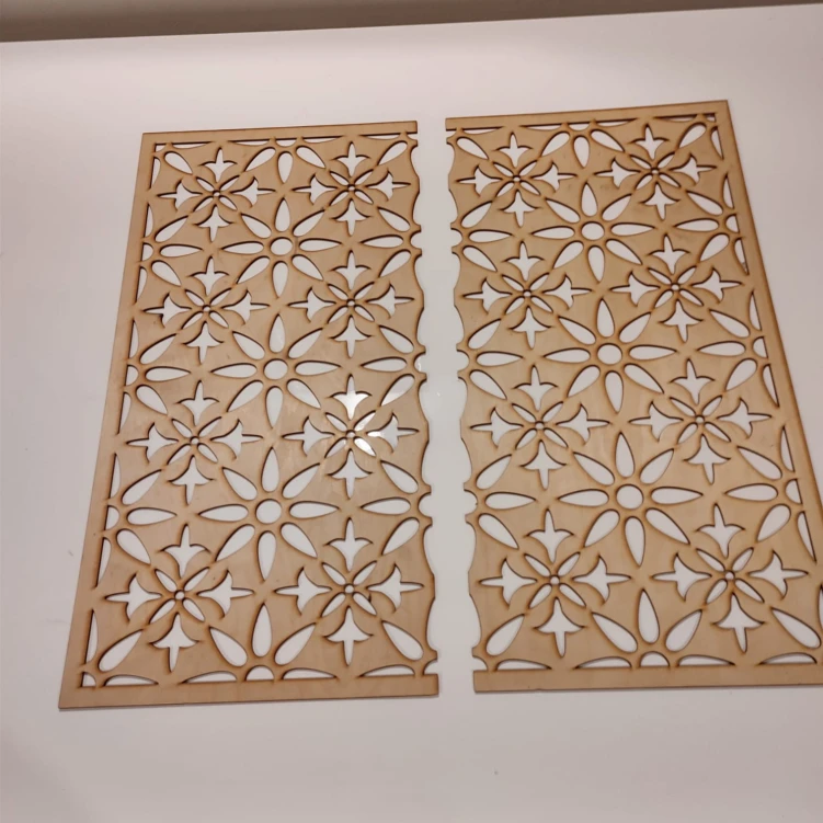 Pamel ażurowy maskownica 63,5 x 63,5 cm  wzór 142 sklejka 3 mm
