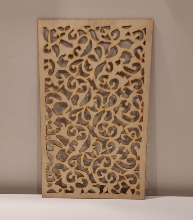 Pamel ażurowy maskownica 29 x 48 cm wzór 99 sklejka 3 mm