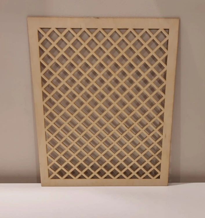 Pamel ażurowy maskownica 39 x 47,5 cm wzór 78 sklejka 3 mm