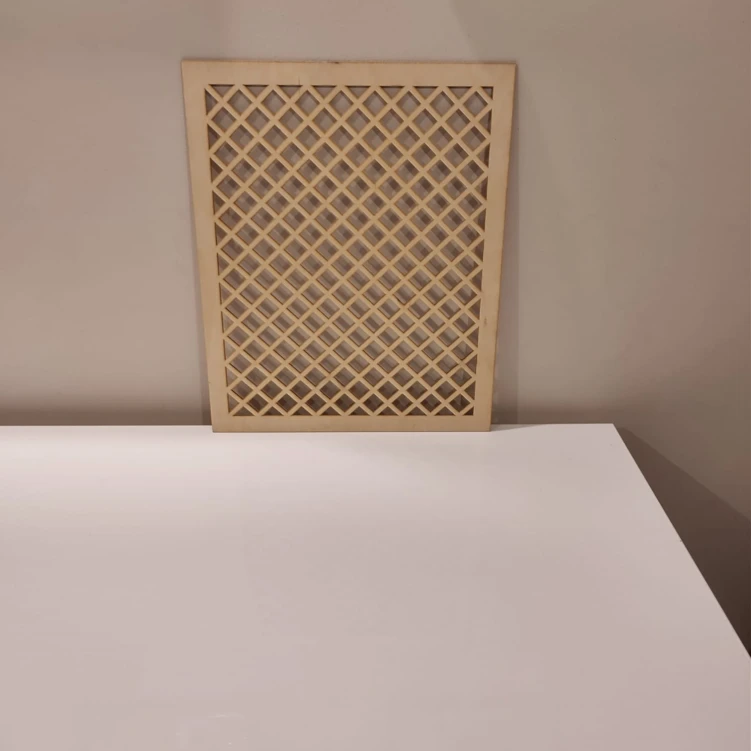 Pamel ażurowy maskownica 39 x 47,5 cm wzór 78 sklejka 3 mm
