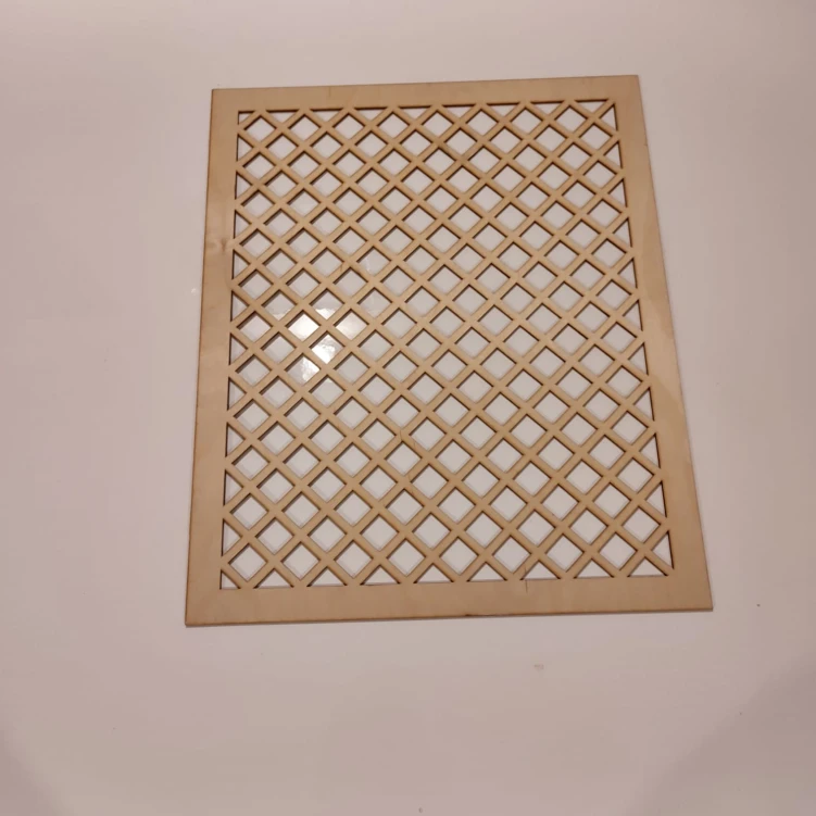 Pamel ażurowy maskownica 39 x 47,5 cm wzór 78 sklejka 3 mm