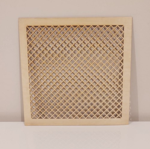 Pamel ażurowy maskownica 43 x 43 cm wzór 78 sklejka 3  mm
