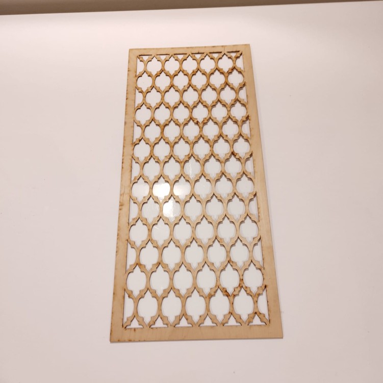 Pamel ażurowy maskownica 29 x 66 cm wzór 103 sklejka 3 mm