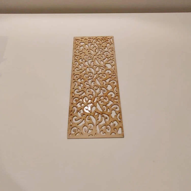 Pamel ażurowy maskownica 19,5 x 49,7 cm wzór 99 sklejka 3 mm