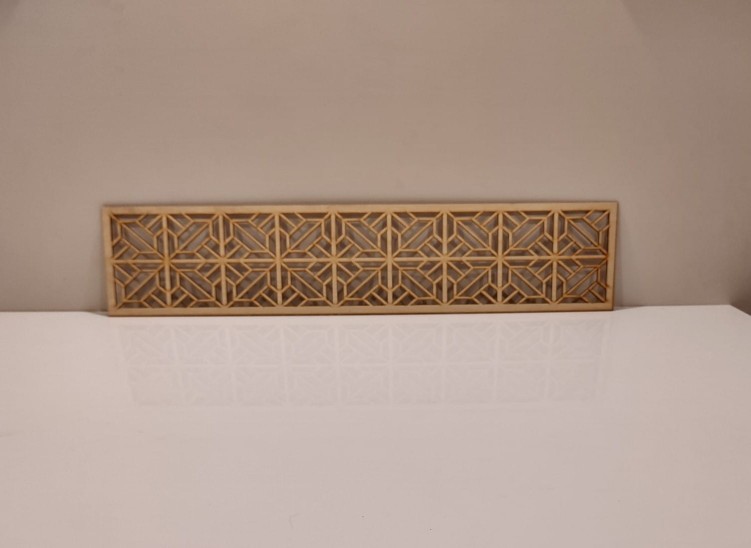 Pamel ażurowy maskownica 19, x 89 cm wzór 98 sklejka 3 mm