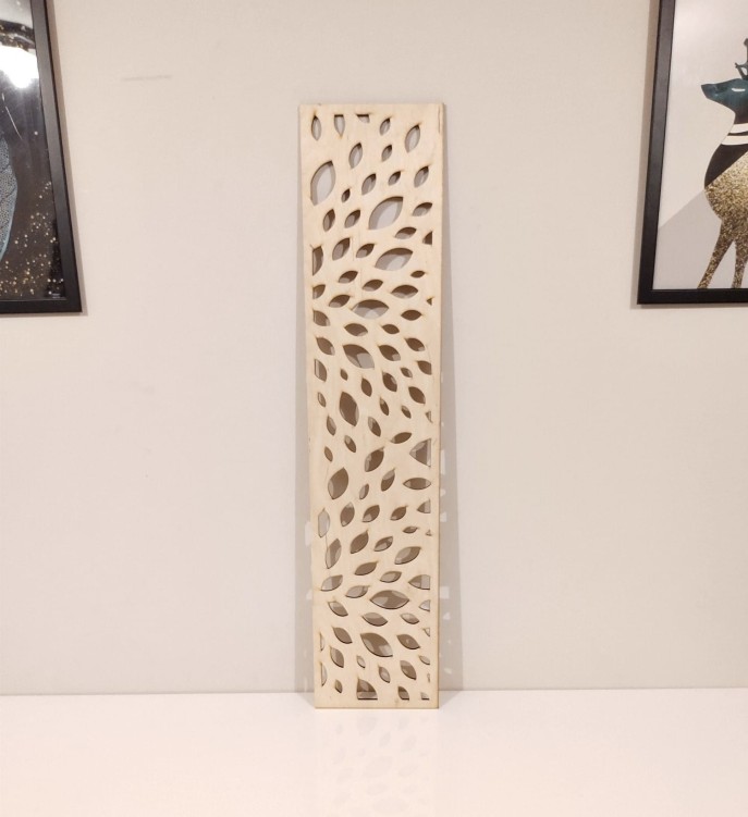 Pamel ażurowy maskownica 19,5 x 89 cm wzór 22 sklejka 5 mm