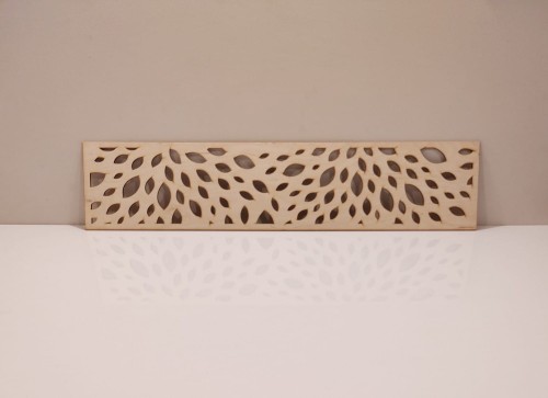 Pamel ażurowy maskownica 19,5 x 89 cm wzór 22 sklejka 5 mm