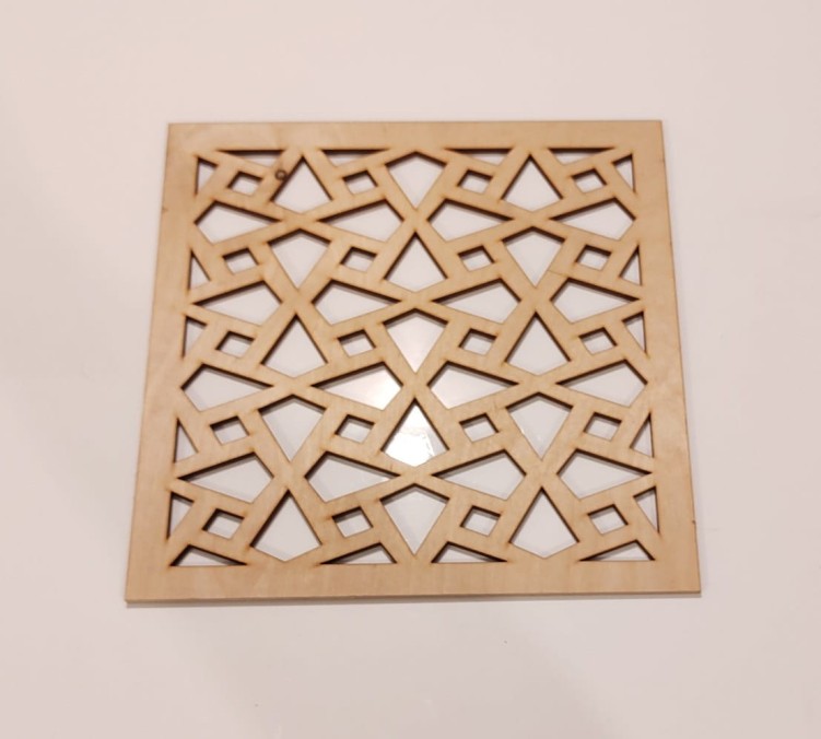 Pamel ażurowy maskownica 30 x 30  cm wzór 65 sklejka 5mm
