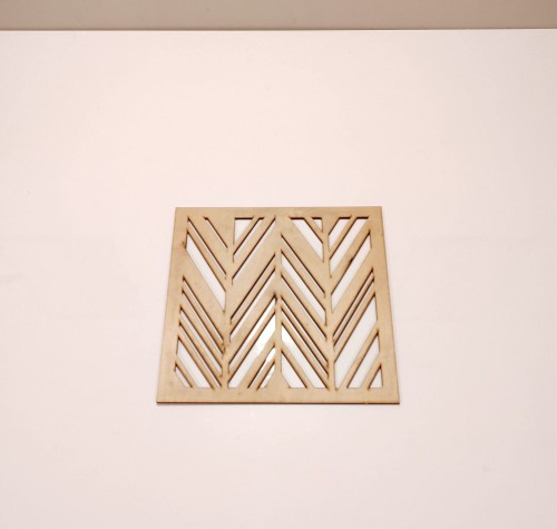 Pamel ażurowy maskownica 30 x 30  cm wzór 47 sklejka 4 mm