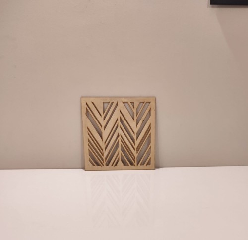 Pamel ażurowy maskownica 30 x 30  cm wzór 47 sklejka 4 mm