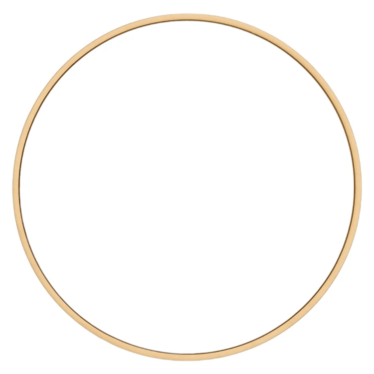 Obręcz koło drewniane 26 cm baza do makramy łapacza rant 0,5cm  sklejka 3mm