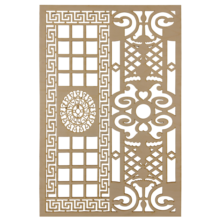 Panel do zabudowy dekoracyjny ażurowy 90 x 60 cm wzór 315 sklejka gr. 3 mm