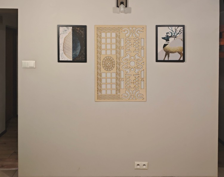 Panel do zabudowy dekoracyjny ażurowy 90 x 60 cm wzór 315 sklejka gr. 3 mm