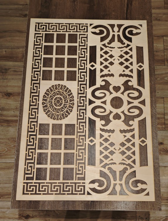 Panel do zabudowy dekoracyjny ażurowy 90 x 60 cm wzór 315 sklejka gr. 3 mm