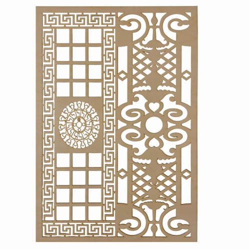 Panel do zabudowy dekoracyjny ażurowy 90 x 60 cm wzór 315 sklejka gr. 5 mm