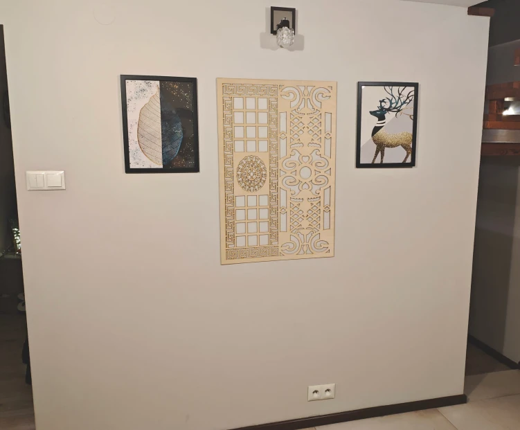 Panel do zabudowy dekoracyjny ażurowy 90 x 60 cm wzór 315 sklejka gr. 5 mm