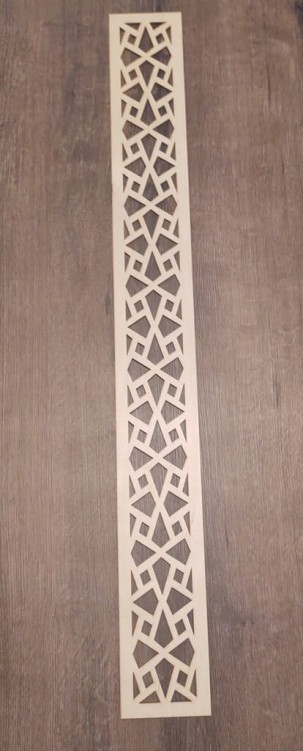 89x10 cm wzor 65  gr.5m Listwa ażurowa
