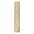 59x10 cm wzor 125  gr.3mm Listwa ażurowa
