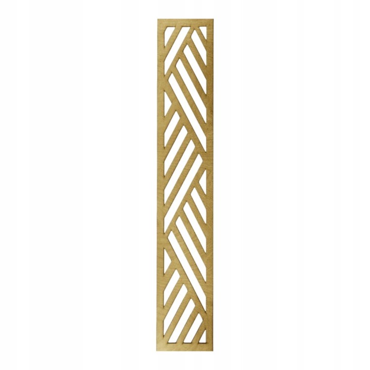 59x10 cm wzor 125  gr.3mm Listwa ażurowa