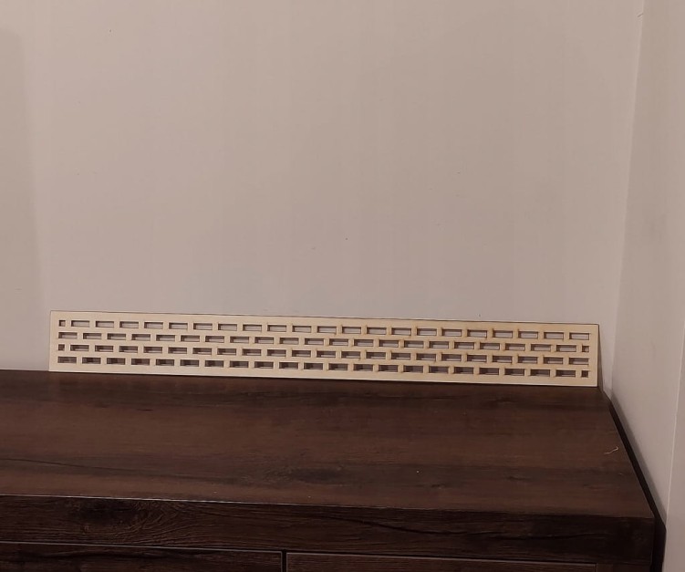 89x10 cm wzor cegiełka  gr.3mm Listwa ażurowa