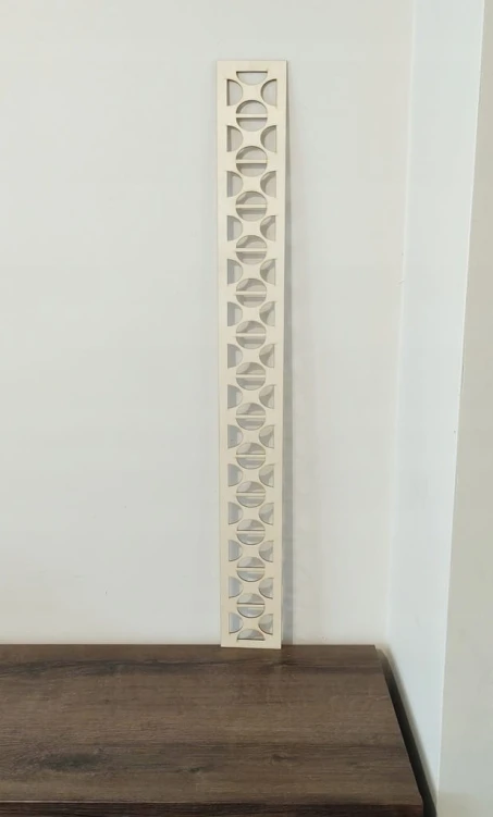 89x10 cm wzór 214  gr. 5mm Listwa ażurowa