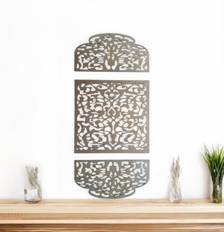 80x40cm wzór 71 gr. 3mm Panel ażurowy 3el.