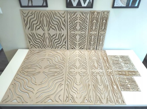 89x29 cm wzór 25 gr. 5mm Panel ażurowy