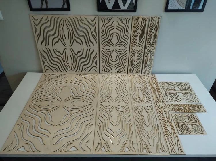 89x29 cm wzór 25 gr. 3mm Panel ażurowy