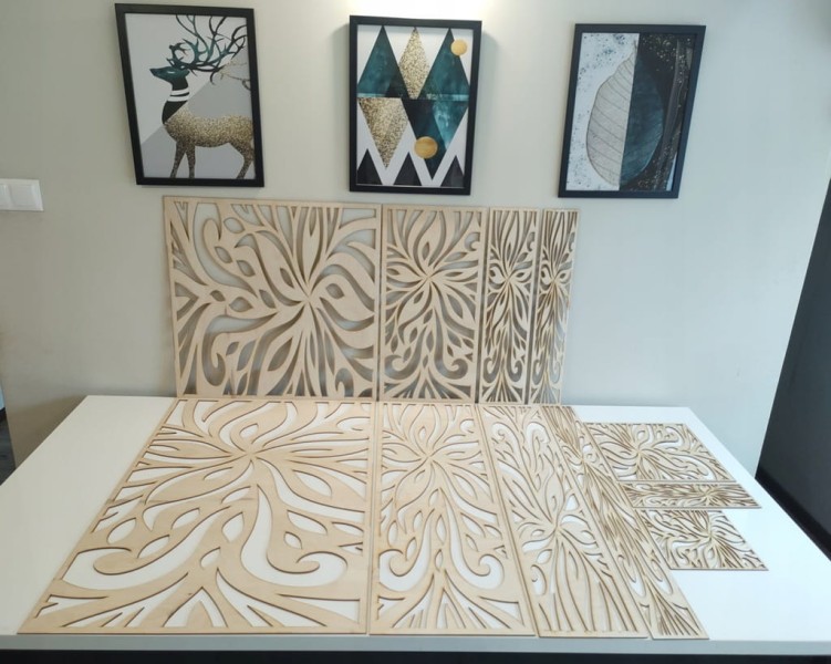 89x29 cm wzór 209 gr. 3mm Panel ażurowy