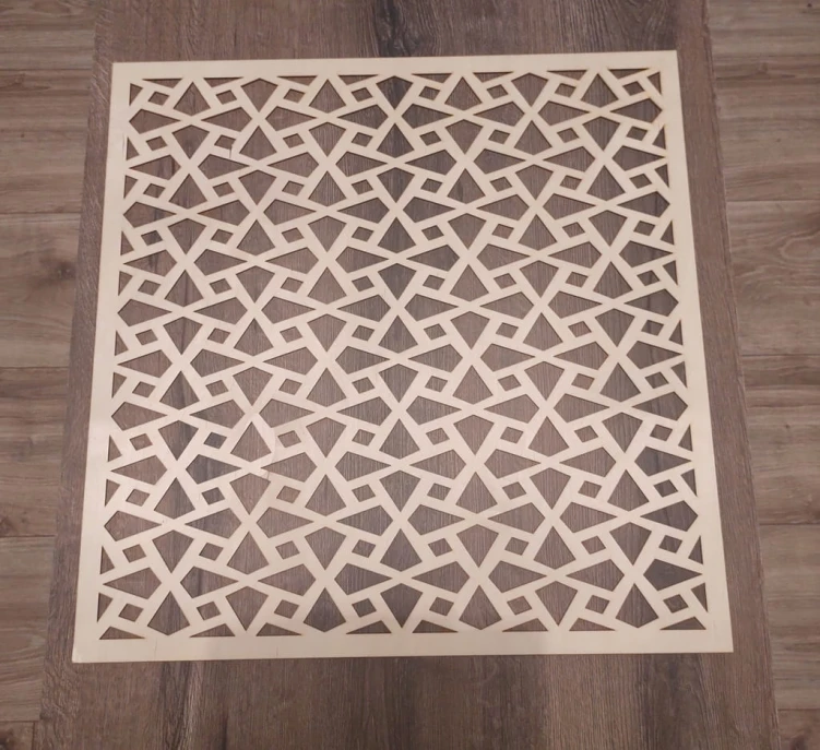 59x59 cm wzór 65 gr. 3mm Panel ażurowy