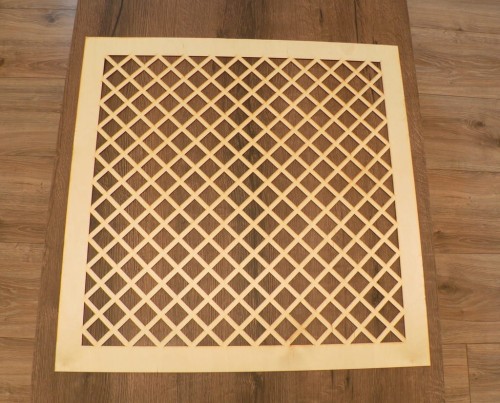 59x59 cm wzór 78 gr. 3mm Panel ażurowy