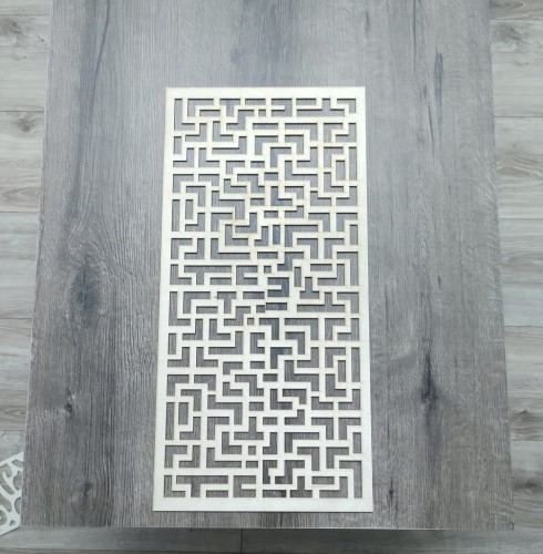 59x29 cm wzór 113 gr. 3mm Panel ażurowy Tetris
