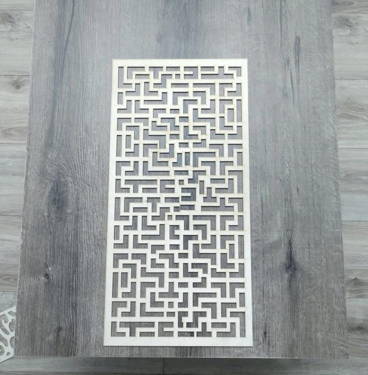 59x29 cm wzór 113 gr. 3mm Panel ażurowy Tetris
