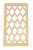 59x29 cm wzór Maroko 1 gr. 3mm Panel ażurowy